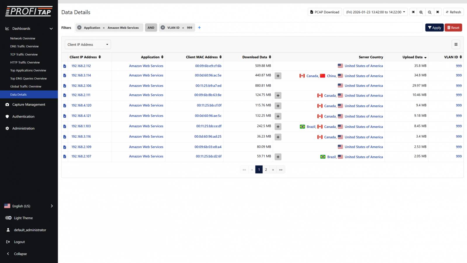 IOTA Data Details screenshot