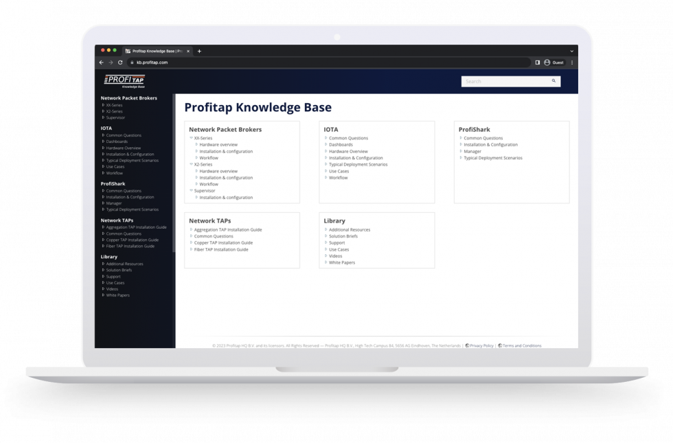 End-to-End Deep Network Observability Solutions | Profitap